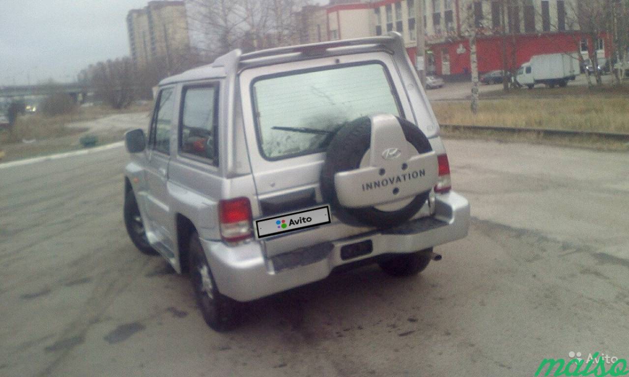 Hyundai Galloper 2.4 МТ, 2000, универсал в Санкт-Петербурге. Фото 2